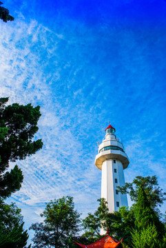 烟台山景区