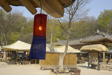 韩国民俗村旅游餐饮休闲区