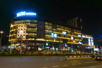 重庆星汇两江艺术商业中心夜景