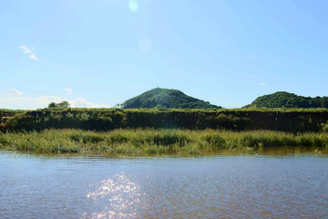 湖光山色