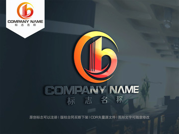 B字母logo设计