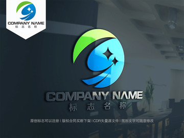 C字母logo设计