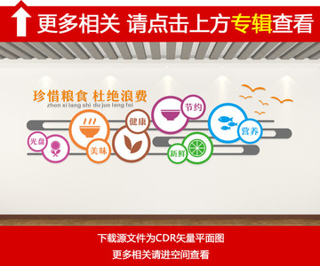 食堂文化墻