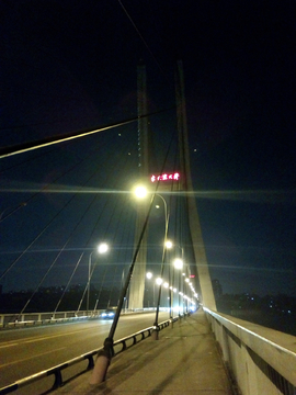 李家沱大桥夜景夜色
