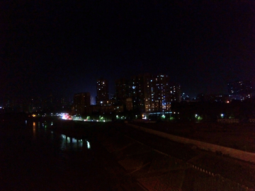 李家沱江畔夜色风景