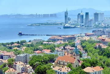 青岛海岸风光