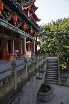 重庆磁器口古镇宝轮寺