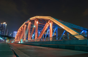 广州海珠桥夜景