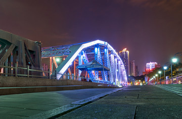 广州海珠桥夜景