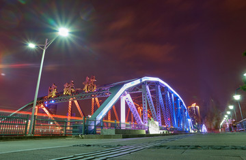 广州海珠桥夜景