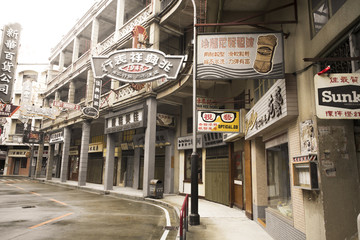 老广州建筑街景