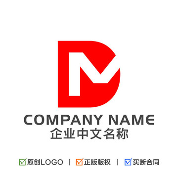 字母MD标志