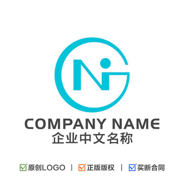 字母GNi標志