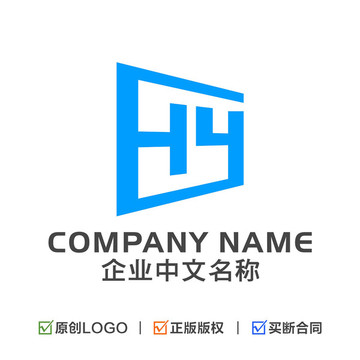 字母HY标志