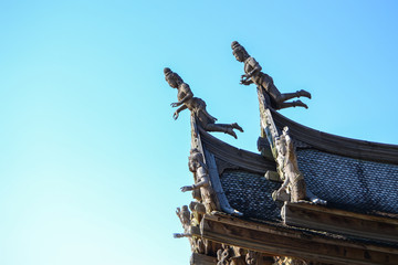 泰国芭提雅真理寺