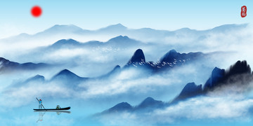 水墨山水
