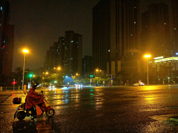 晋江雨夜