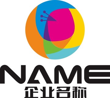 孔雀服飾紡織化妝品美容logo