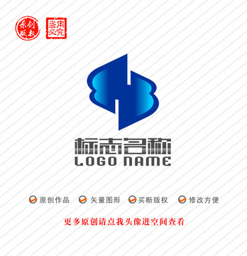HB字母BH標(biāo)志