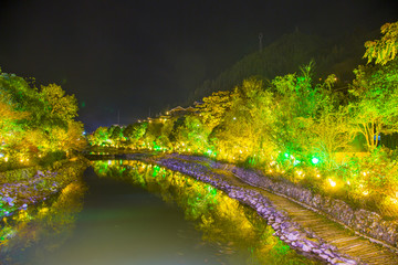 西江千户苗寨夜景