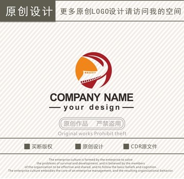字母设计影视传媒logo