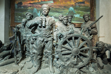 甲午战争民族英雄雕塑