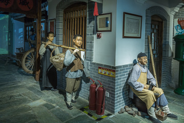 威海刘公岛博览园蜡像