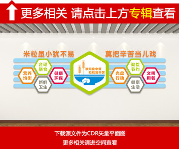 食堂文化墻
