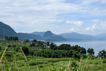 抚仙湖立昌鱼洞风景区村庄