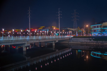 通惠河夜景