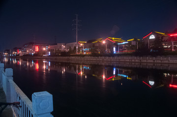 通惠河夜景