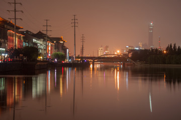 通惠河夜景