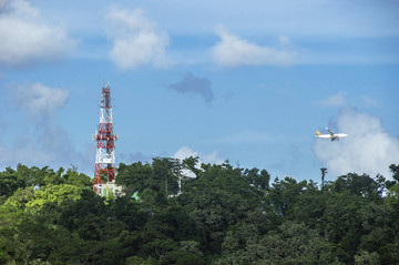 山顶和天空风光