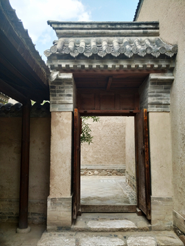 古代大门 庭院门