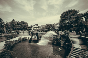 四川古镇怀旧照片