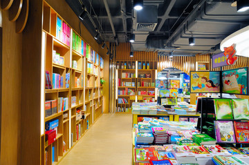 书店儿童区高清摄影素材图片