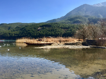 泸沽湖自然风光