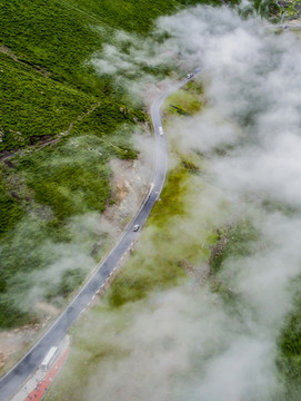 公路云海