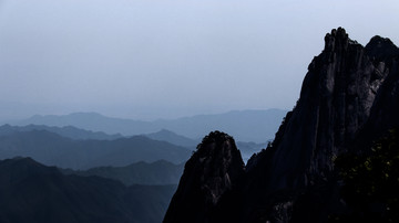 水墨山水风光