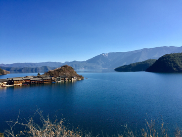 泸沽湖里格半岛