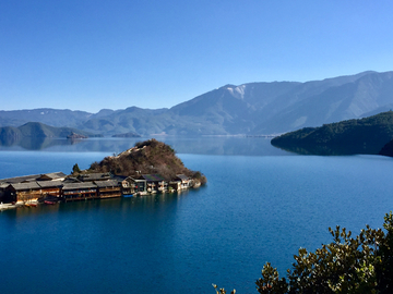 泸沽湖里格半岛