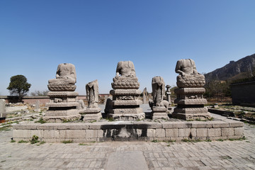 北响堂山常乐寺佛造像遗存