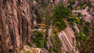 黄山山石风光