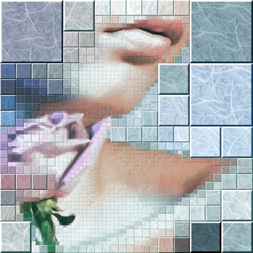 女性人物裝飾畫