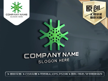 綠色LOGO設(shè)計(jì)原創(chuàng)標(biāo)志