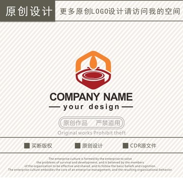 M字母蜂蜜logo