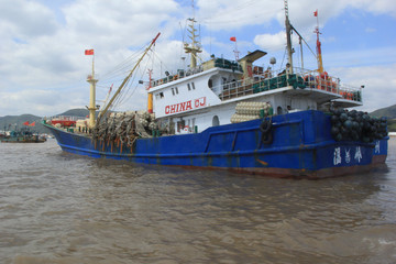 象山石浦渔港渔船