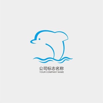 海豚标志logo