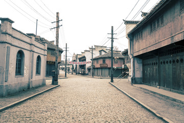 老上海街景