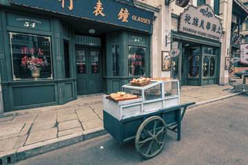 老上海街景